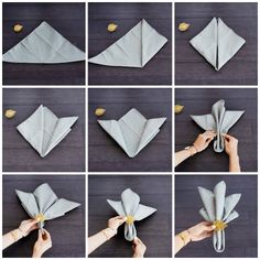 step by step instructions on how to make an origami flower with paper flowers