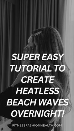 This guide is so easy & it gave me the prettiest beach waves i´ve ever had! You have to try it :)