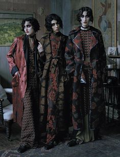 Jamie Bochert, Tim Walker Photography, Erin O'connor, Mode Editorials, Three Women, Tim Walker, Vogue Italia, 인물 사진, Fantasy Fashion