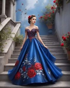 Beautiful Dresses Long, Creative Dresses, Smooth Ballroom Dress, Calming Pictures, Clip Art Frames Borders, Princess Dance, Beautiful Long Dresses, Fantasy Dresses