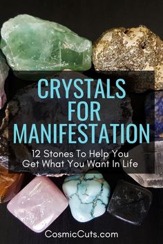 Best Stones For Manifesting, Crystals For Manifesting Goals, Stones For Manifesting, Stones For Manifestation, Crystal Healing Jewelry, Decorating With Crystals And Stones, Money Crystals And Stones, How To Use Crystals, Best Crystals For Manifesting