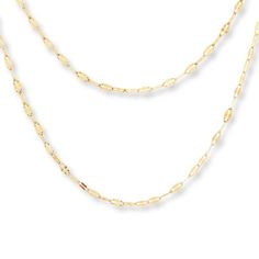 This double-strand Singapore chain necklace is crafted of shining 14K yellow gold. The 16-inch necklace secures with a lobster clasp. Gold Stock, Jewelry Advice, 16 Inch Necklace, Kay Jewelers, Stylish Clothes, Accessories Jewelry Necklace, Rings Necklaces, Cultured Pearls, Chain Styles