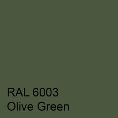 an olive green wallpaper with the words ral 6003 olive green