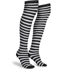 Skeleteen Jester Costume Socks with Stripes is the ideal heavy knitted socks for the winter or costumes. These stripe socks are ideal for many costumes including an elf costume for Christmas, a wicked witch costume from Oz, a cat costume, a mad punk witches costume, an Elizabeth costume, a pirate costume, a referee costume, a nerd costume, a geek costume, a mime artist costume, a joker costume, and many more. It can be used for a peppermint costume, a girls raggedy witch costume, a sailor costum Knee-high Striped Winter Socks, Striped Knee-high Winter Socks, Studded Clothes, Goth Socks, Stockings For Men, Geek Costume, Reference Clothing, Referee Costume, Men In Stockings