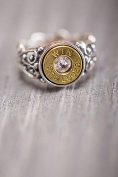 Bullet Ring for Southern Belles.  A portion of the sale of these rings is donated to Wounded Warriors. Couple Stuff, Bullet Jewelry, Like Button, Zuhair Murad, Put A Ring On It, Southern Belle, Marchesa, Girls Best Friend