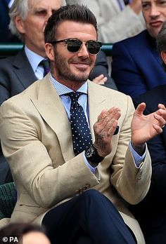 Derby Suits For Men, David Beckham Watch, David Beckham Style