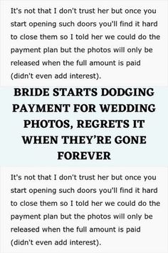 the instructions for how to do wedding photography in one word, and what you can do with it