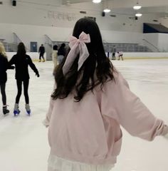 Skating, Pink, White