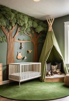 61 Dreamy Nursery Room Inspirations: From Cozy Corners to Whimsical Themes