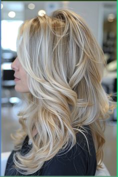 Looking for cute and easy hairstyles for medium hair? Discover 10 stunning hair ideas that are perfect for any occasion, including simple summer braids and effortless styles. These trendy and chic hairstyles are ideal for medium-long hair and will keep you looking fabulous all season long. #HairStyles #HairIdeas #CuteHairstyles #MediumHair #EasyHairstyles #SummerBraids Blonde Hair Color With Highlights, Long Hair Styles Wedding, Blond Hair Colors, Heavy Blonde Highlights, Hair Styles Wedding, Butter Blonde Hair, Long Blonde Hair Cuts, Cute And Easy Hairstyles, Blonde Hair Goals