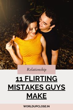 11 Flirting Mistakes Guys Make.  Are you unknowingly sabotaging your chances? Learn the common mistakes that turn her off and what to do instead to impress her.  Don’t miss these game-changing tips