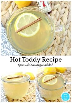 Natural Cough Remedies For Adults, Hot Toddy Recipe For Colds, Hot Toddy Recipe, Sick Food, Homemade Cough Syrup, Toddy Recipe, Cold Remedy, Hot Toddies Recipe, Whisky Cocktail