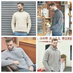 Men's Knitting Patterns | Black Sheep Wools Wool