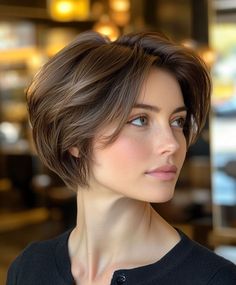 Layer Pixie Haircut, Long Pixie Haircut Straight Hair, 2 Inch Haircut, Short Straight Hair With Layers, Short Haircut With Layers, Layered Pixie Bob, Short Layered Haircuts For Women, Straight Bob Haircut, Textured Pixie