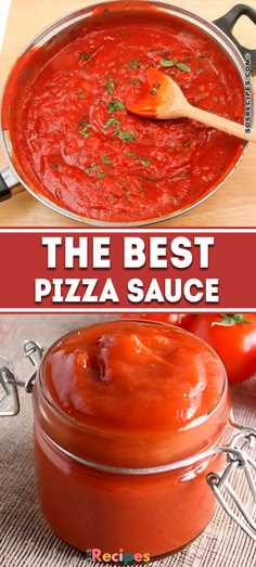 the best pizza sauce is made with fresh tomatoes