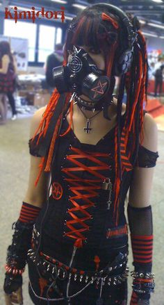 Cyberpunk Fashion, Goth Beauty, New Rock, Estilo Punk, Gothic Beauty