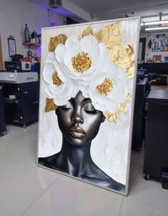 Meaningful Decor, Hang Wall Art, Floral Headpiece, Unique Canvas, Personalized Prints, Frame Sizes, Black Art, Art Pictures, Etsy Wall Art