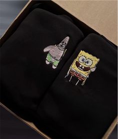 A black hoodie with SpongeBob and Patrick embroidery. If you want to order matching shirts, add each item separately by choosing different colors and sizes each time, and add each one into your cart. ❤ Sizes run from Small to XXL (2XL). This unisex sweater is intended to be oversized and loose-fitting for women for a chic and laid-back vibe. If you want something more fitted, we suggest ordering a size down! Design might appear smaller on a bigger sized sweatshirt. ❤ How to order your Sweatshirt: 1. Select the desired shirt Style/ Color 2. Select the desired shirt Size 3. Add each shirt to the cart separately if you have more than one 4. Complete your order ❤ Product Details: * Unisex Sweatshirt * 50% cotton, 50% polyester * Pre-shrunk * Classic fit * 1x1 athletic rib knit collar with span Hoodies For Best Friends, Matching Hoodies For Best Friends, Spongebob Hoodie, Friends Embroidery, Spongebob And Patrick, Spongebob Patrick, Matching Hoodies, Matching Couple Outfits, If You Want Something