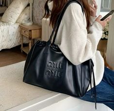 Miu Miu Tote Bag, Dhgate Finds, Uni Bag, Drawstring Shoulder Bag, Handbag Essentials, Miu Miu Bag