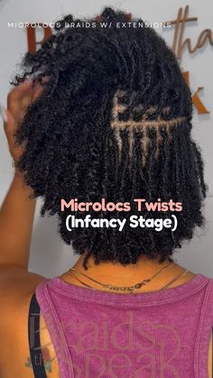 Microlocs Size Chart, Micro Locs Curly Ends, Microlocs 4c Hair, Braided Microlocs, Large Microlocs, Microlocs Installation, Microlocs Extensions, Medium Microlocs, Micro Locs With Extensions