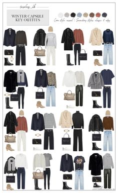 Mode Ab 50, Capsule Wardrobe Outfits, Carry On Bag Essentials, Winter Capsule Wardrobe, Neue Outfits, Winter Capsule