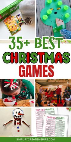 the best christmas games for kids to play with their family and friends in the holiday season