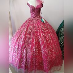 Layla K. Princess Ball Gown 6 New With Tags Bin V Pink Gown, Princess Ball Gowns, Pink Gowns, Ball Gown, Homecoming, Ball Gowns, Prom Dresses, Prom, Size 6