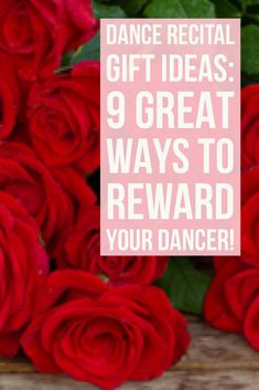 Check out these 9 dance recital gift ideas your dancer will love Dance Recital Outfits Guest, Dance Recital Bouquet Ideas, Dance Recital Gift Ideas, Recital Gifts, Dance Recital Gift, Performance Gift, Teen Pageant, Classmates Gifts