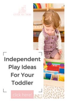 Struggling for ideas on how to keep your toddler entertained? There is no need to entertain your children all the time with toys, invitations to play or screen time. Once they start to feel bored they will get creative and create their own fun! Over time this will develop their imagination, creativity and problem solving meaning they won't come to you for ideas as often. In this blog I share my ideas to encourage independent play with your child. Read the full blog post here! Invitations To Play, Let Them Be