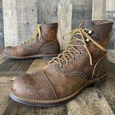 In Good Used Condition. Boots Have Marks, Scuffs, Scratches, And Show Heel Wear. See Photos. Shipping With Usps Priority Mail. Red Wing 8085, Shoes Boots Combat, Iron Ranger, Red Wing Boots, Red Wing Shoes, Boots Mens, Red Wing, Leather Cap, Mens Shoes Boots