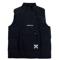 Streetwear tactical vest Urban Sleeveless Vest With Pockets, Sleeveless Techwear Vest With Pockets, Urban Vest With Side Pockets, Urban Style Sleeveless Vest With Side Pockets, Techwear Nylon Vest For Streetwear, Black Nylon Techwear Vest, Black Nylon Utility Vest, Utility Black Nylon Vest, Techwear Vest With Cargo Pockets