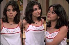 Jackie Hair That 70s Show, Jackie From That 70s Show Hair, Short 2000s Haircut, Short Brown Hair 90s, 2000s Layered Hair Short, Mila Kunis Hair That 70s Show, Jackie Burkhart Hairstyle, Jackie Burkhart Hair Short, Jackie That 70s Show Hair