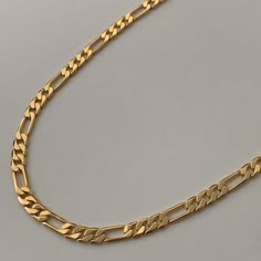 The classic Figaro chain comes in 14k Gold Filled suited for unisex styling. Length: 21.6" x 5mm Care Store jewelry in microfiber Club Paradiso pouch. To clean, use microfiber pouch to wipe away dirt and oil buildup. Avoid contact with chemicals (lotions, perfumes, etc) to prevent fading. Material 14k Gold Filled Copper RETURNS Although we do not accept returns. We will make an exception on case by case. Please inspect orders as soon as they arrive to ensure any defectives, damage or incorrect i Gold For Men, Mens Gold Chain Necklace Style, Men’s Gold Chain, Mens Chains Gold For Men, Real Gold Chains For Men, Gold Chain Jewelry For Men, Gold Chains For Men Unique, Gents Gold Chain, Gold Chain Design For Men