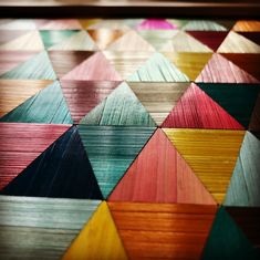 an image of colorful wood flooring that looks like it is made out of different colors