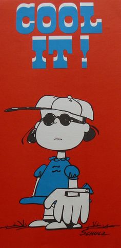 a painting of a cartoon character with sunglasses and a baseball cap on it's head