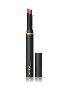 What It Is:A moisture-infused lipstick that provides 12 hours of on-trend, mega-bold color and ultra-weightless wear in a single, velvet-soft swipe.What It Does:- Moisturizes lips immediately and over time- Lips are more moisturized and look more smooth and supple with continued use- Immediately reduces appearance of lip lines- Blurs and smooths lips- Provides color-true wear (12 hours)- Non-bleeding (12 hours)- Non-feathering (12 hours)- Settle and crease resistant (12 hours)- Non-flaking (12 h Mac Powder Kiss Velvet Blur, Lip Trends, Kiss Lipstick, Mac Powder, Lip Hydration, How To Line Lips, Lipstick Lip, Lip Moisturizer, Beauty Cosmetics