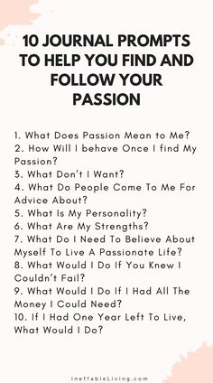 What Excites You, Finding Your Why Worksheet, How To Find Your Passion, Ways To Feel Alive, How To Feel Alive Again, Finding My Purpose, Passion Meaning, Finding Passion