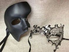 Mascarade Ball, Mascarade Party, Black Masquerade, Era Victoria, Masquerade Ball Party, Venetian Masquerade Masks, Couple Black