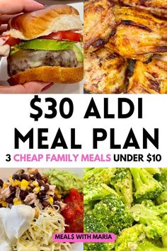 the $ 30 meal plan includes chicken, salads and other items to make it easier for