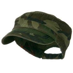 Enzyme Frayed Army CapMade of 100 % Cotton.One size fits most with Adjustable Strap Closure.Front bill measures 2 1/2" long.Faded Out Look and Frayed Brim.Crown measures 2 1/2" High.Same Color Under Bill.Soft Material .Hand wash only.Imported.Available in 3 colors: Camo, Desert and . Its time you were told. You don't have to sign up to get that hip military look so popular today. You'll find the perfect blend of army style with urban flare in ourEnzyme Army cap. Made from 100% cotton, this plush Cadet Hat, Military Looks, Army Style, Army Cap, Women Hats Fashion, Army Fashion, Hat Fashion, Just In Case, Jeep