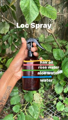 Hydrating Loc Spray, How To Do Your Own Locs, Marley Twist Over Locs Dreads, Loc Spray Recipe, Loc Oil Recipe, Locs Growth Tips, Loc Products Natural Hair Care, Diy Loc Moisturizer Spray, Hydrating Locs