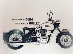 Royal Enfield bike art. .wall painting Royal Enfield Painting, Royal Enfield Sketch, Royal Enfield Bike, Motorcycle Art Painting, Bullet Bike, Enfield Bike, Abstract Lion, Transportation Art