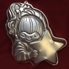 Wilton Rainbow Brite With Star Cake Pan 2105-4798 1983 Hallmark Cards Bright VTG #Wilton Shaped Cake Pans, Star Cake, Shaped Cake, Hallmark Cards