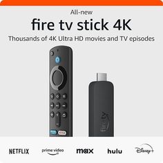 the new fire tv stick 4k has arrived