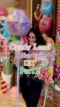 candy land dollar tree diy part 2