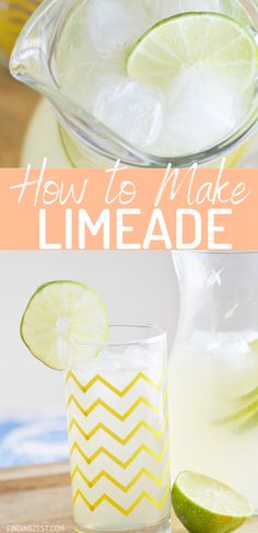 Lime Ade Recipe, How To Make Limeade, What To Do With Extra Limes, Recipes Using Fresh Limes, Lime Aid Recipe, Limeaid Recipe, Sonic Limeade Recipe, Homemade Limeade, Limeade Drinks