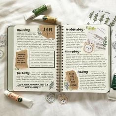 Diary Pages, Kunstjournal Inspiration, Bullet Journal 2020, Wellness Journal, Bullet Journal Ideas, Bullet Journal Mood, Bullet Journal Diy