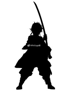 Tanjiro Silhouette, Spray Paint Art, Cricut Craft Room, Silhouette Art, Anime Drawings Tutorials