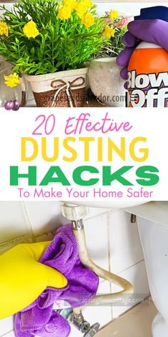 the title for 20 effective dustin hacks to make your home safer