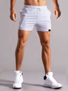 Sports Shorts Mens, Male Shorts Outfits, Men’s Shorts, White Shorts Men, Man In Shorts, Men Shorts Outfit, Men Short Shorts, Mens Short Shorts, Shorts Outfits Men